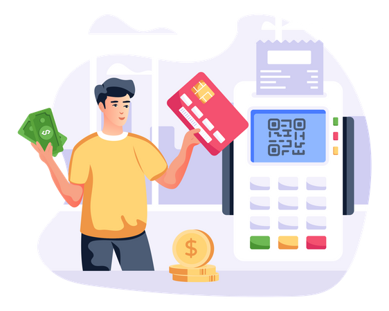 Barcode Invoice  Illustration