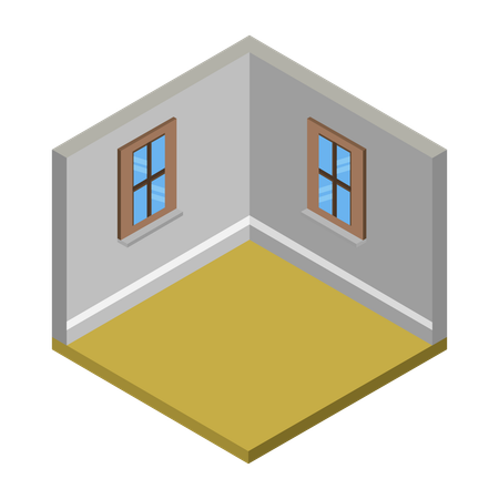 何もない部屋  イラスト