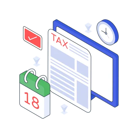 Barème des taxes  Illustration