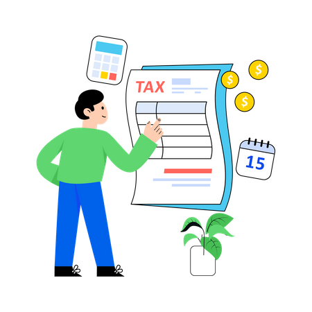 Barème des taxes  Illustration