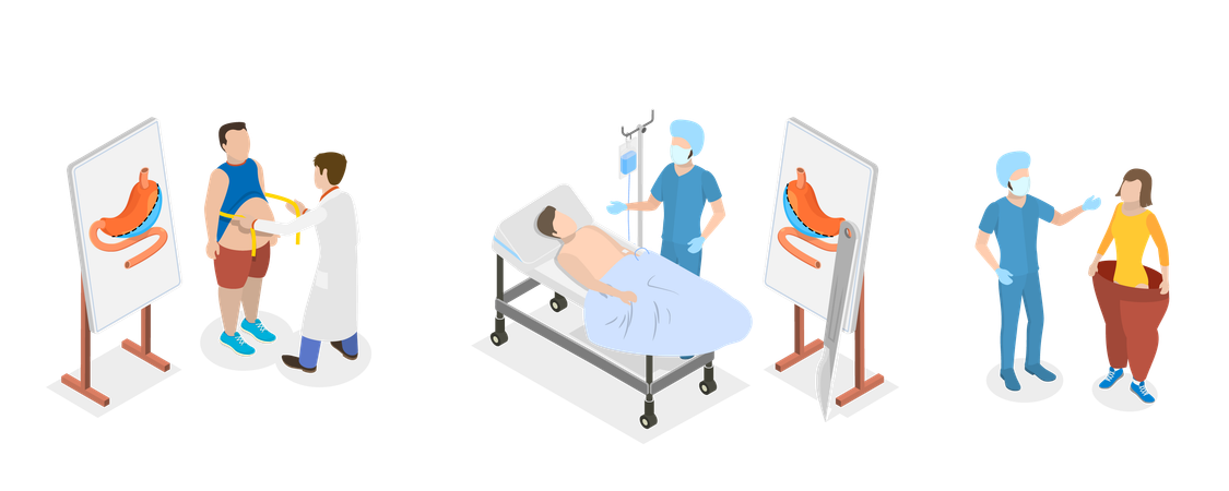 Bariatric Surgery  Illustration