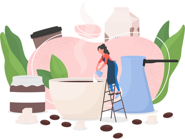 Barista  Ilustração