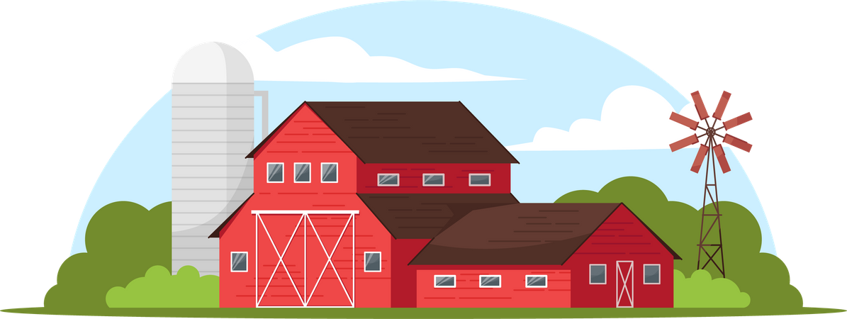 Barn  Illustration