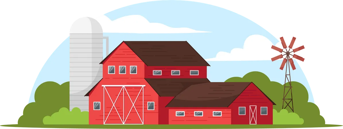 Barn  Illustration