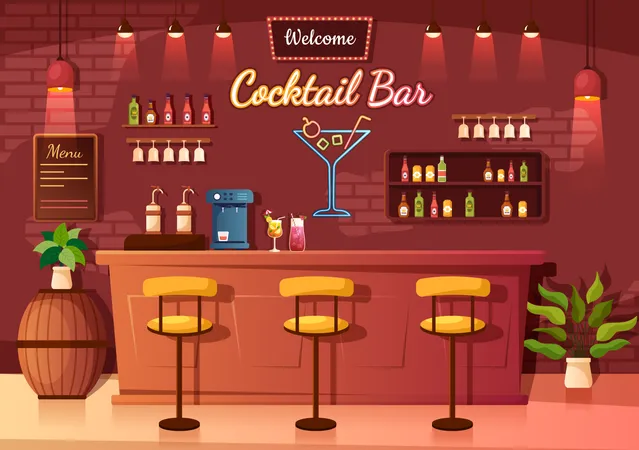 Bar  Ilustración