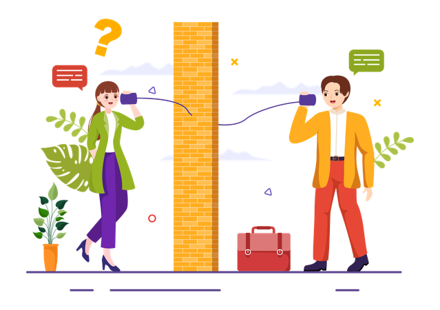 Barriers In Communication  Illustration