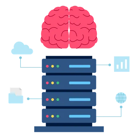 Base de datos de Inteligencia Artificial  Ilustración