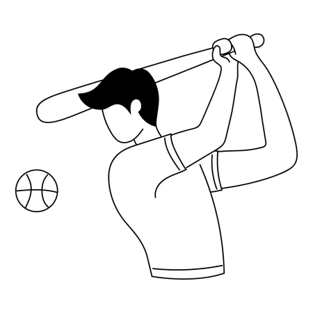 Baseball  Illustration