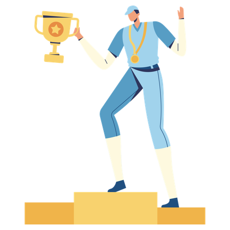 Baseball Award Ceremony  Illustration