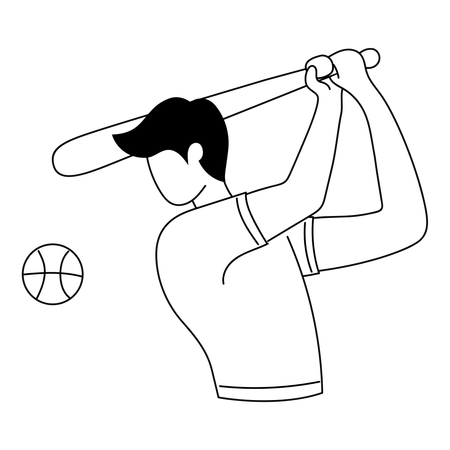 Baseball  Illustration