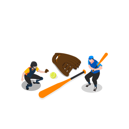 Baseball  Illustration