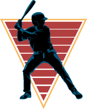 Baseball League  Illustration