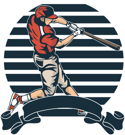 Baseball League  Illustration