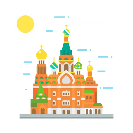 St. Basil Kathedrale  Illustration