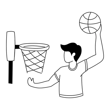 Basket ball  Illustration