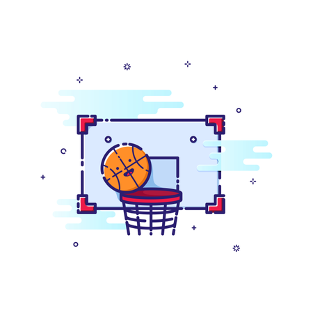 Basket-ball  Illustration