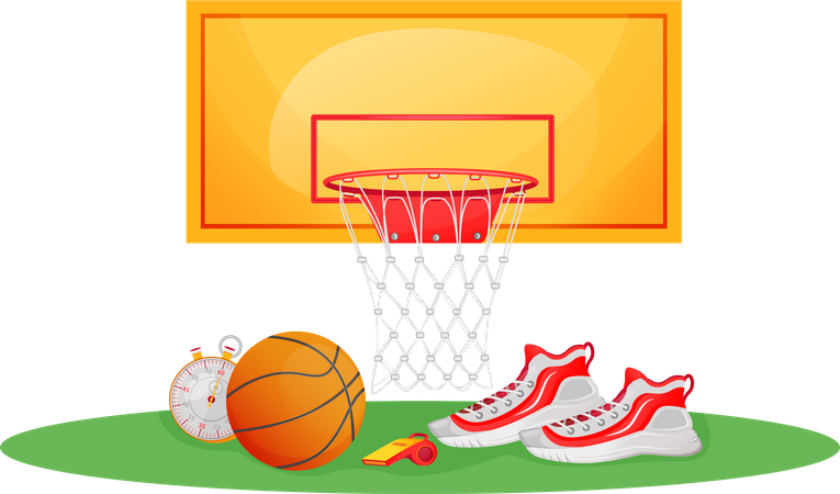 Basketball gear  Illustration