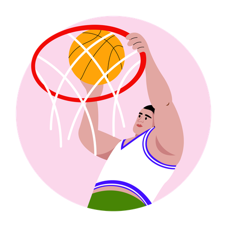 Basketball hoop  Illustration