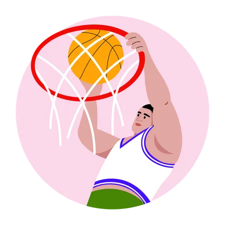 Basketball hoop Illustration