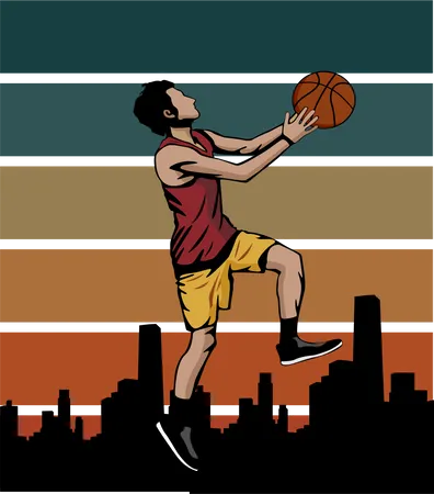 Basketball  Illustration