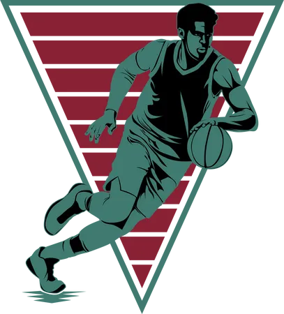Basketball League  Illustration