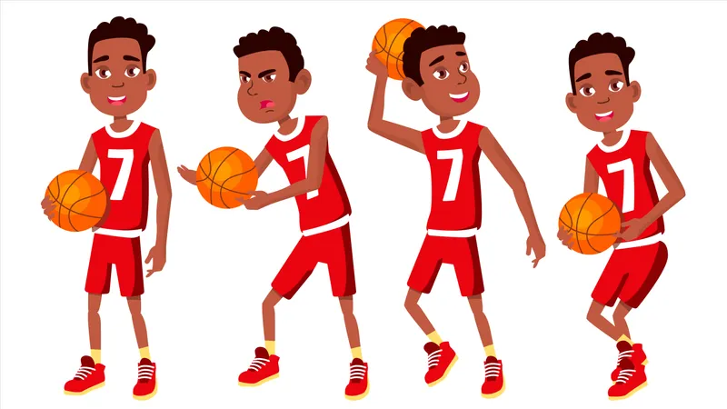 Basketball Playe Illustration