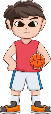 Basketball Player  Illustration