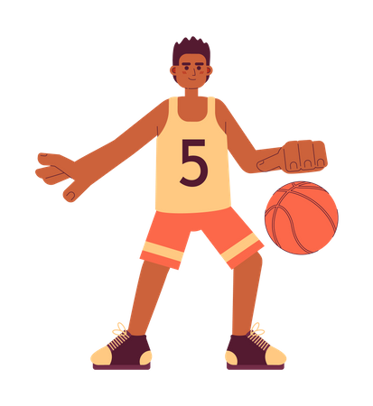 Basketball player  Illustration