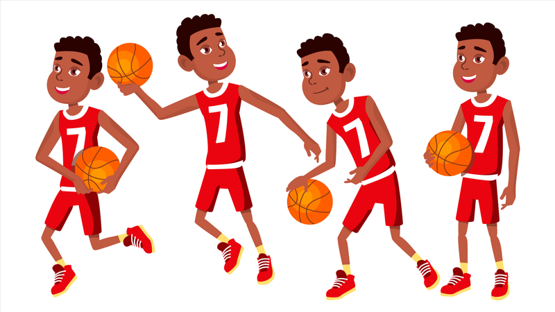 Basketball Player  Illustration