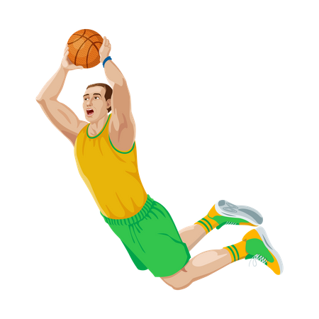 Basketball player  Illustration