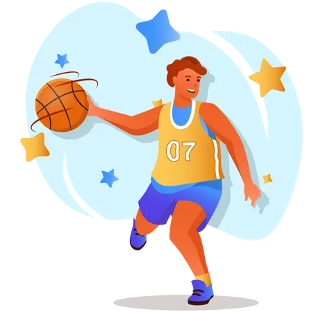 Basketballist  Illustration