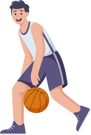 Basketball-Spieler  Illustration