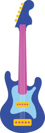 Bass guitar  Illustration