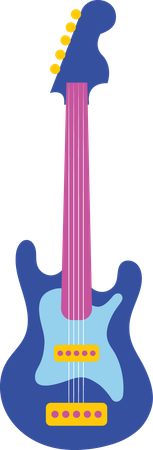 Bass guitar  Illustration