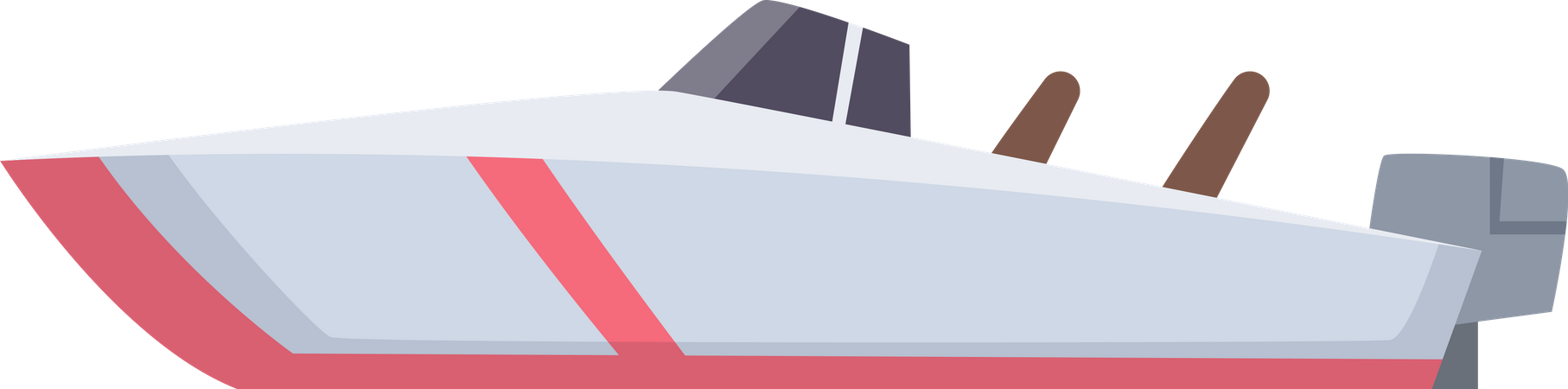 Bateau rapide  Illustration