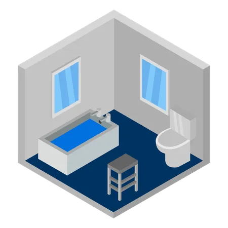 Bathroom  Illustration