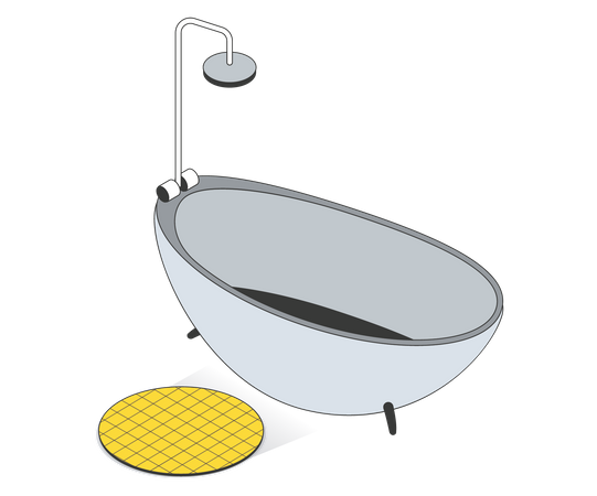 Bathtub  Illustration