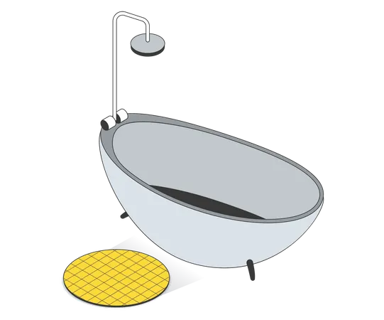 Bathtub  Illustration