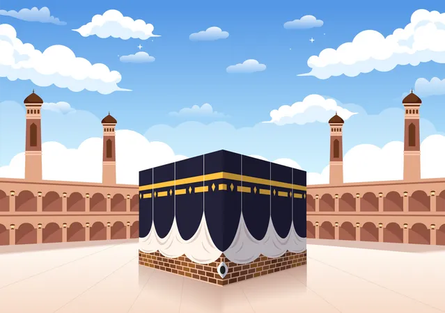 Bâtiment du Hajj  Illustration