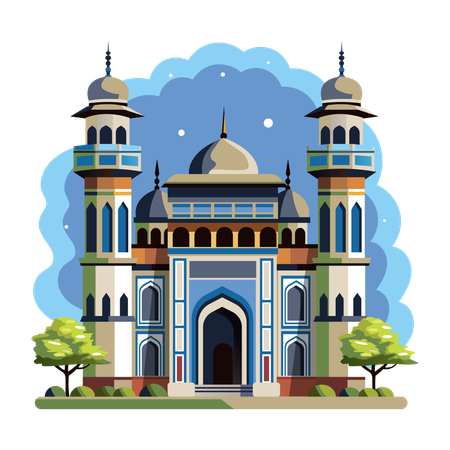 Bâtiment islamique  Illustration