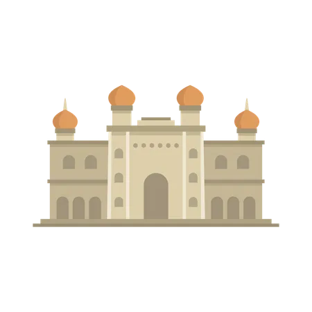 Bâtiment de la mosquée  Illustration