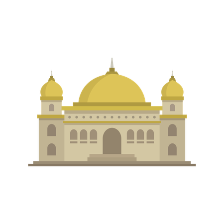 Bâtiment de la mosquée  Illustration