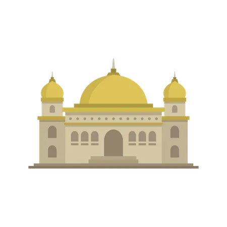 Bâtiment de la mosquée  Illustration