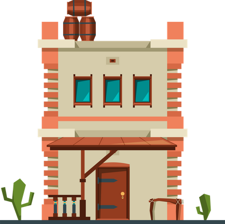 Bâtiment Ouest  Illustration
