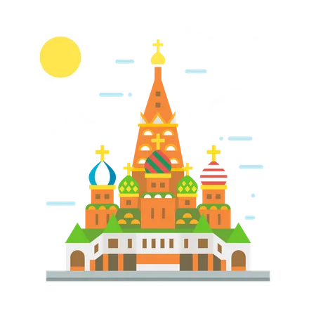 Bâtiment russe  Illustration