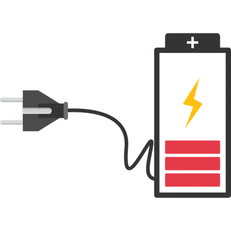 Batterie rechargeable  Illustration