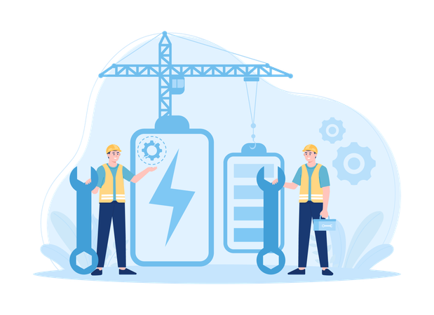 Battery capacity improvement  Illustration