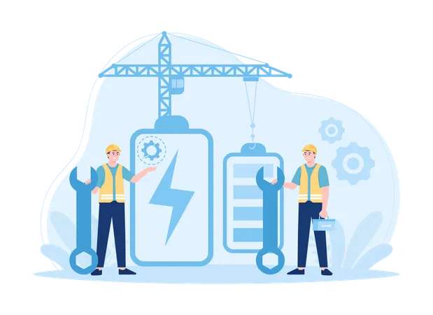 Battery capacity improvement  Illustration