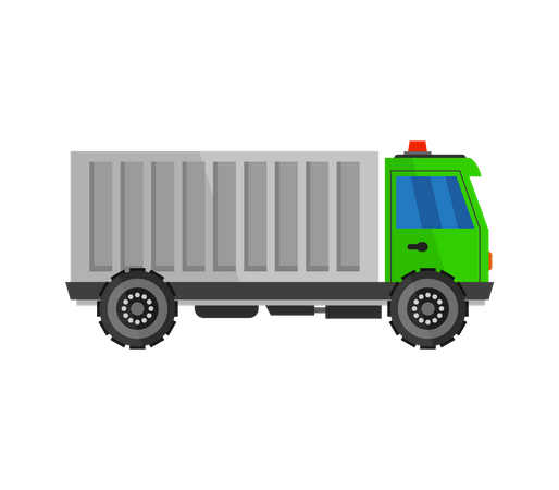 Bau-LKW  Illustration