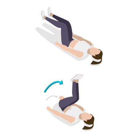 ABS-Training für Frauen  Illustration